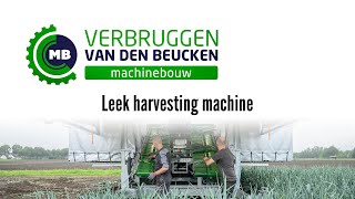 Leek harvesting machine [upl. by Barret]