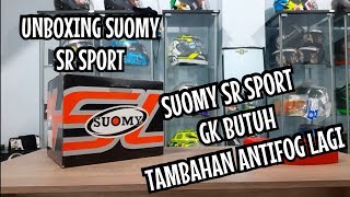 UNBOXING HELM SUOMY SR SPORT ANDREA DOVIZIOSO [upl. by Darill]