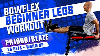 Bowflex Beginner Legs Workout  7 Exercises 25 Minutes bowflex bowflexworkouts workoutathome [upl. by Serilda453]