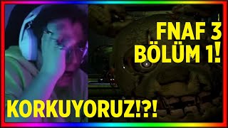 Doğukan Adal FNAF 3 Oynuyor  Bölüm 1  Five Nights at Freddys 3 [upl. by Enelaehs]