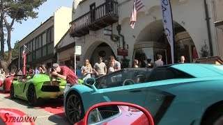 Ferrari F50 Reaction Video amp Supercar Spotting  3x LaFerrari Pagani Huayra McLaren P1 [upl. by Fischer385]