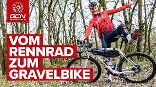 Wie man aus seinem Rennrad ein Gravelbike macht und warum man das definitiv tun sollte [upl. by Dene]