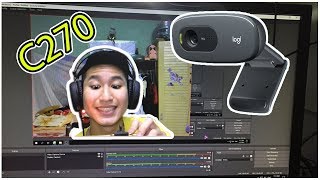 GATE  Đập Hộp Và Đánh Giá Webcam Logitech C270  Mới Nhất Cho Streamer [upl. by Erinn]