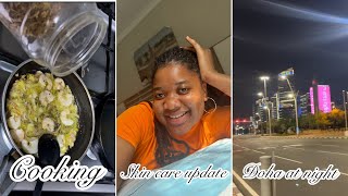 Qatar vlogs DRIVING LICENSE PROCESS SKIN CARE UPDATE COOKING FOR MYSELFBOUGHT NEW EARPHONES [upl. by Yelik141]