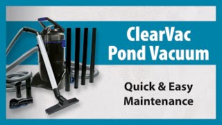 The Pond Guy® Product Video – ClearVac™ Pond Vacuum – How to Clean a Pond [upl. by Arrekahs735]