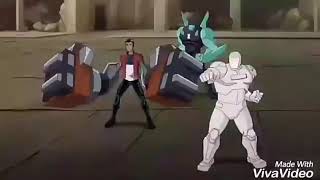 Generator Rex and Ben 10 vs Alpha AMW [upl. by Neiv]