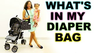 Whats In My Diaper Bag Shruti vLog  ShrutiArjunAnand [upl. by Schellens]