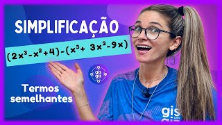 SIMPLIFICAÇÃO DE EXPRESSÕES ALGÉBRICAS [upl. by Nawaj907]