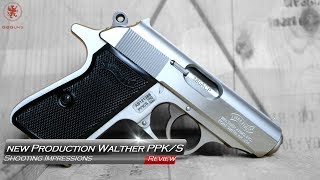 New Production Walther PPKS Shooting Impressions [upl. by Llener262]