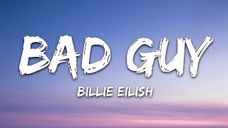 Billie Eilish  bad guy Lyrics [upl. by Everara]