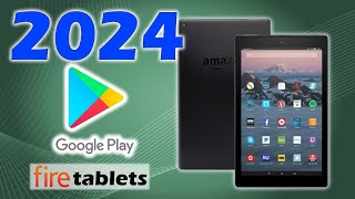 2024 COMO INSTALAR A PLAY STORE EM TABLETS DA AMAZON [upl. by Kcerred]