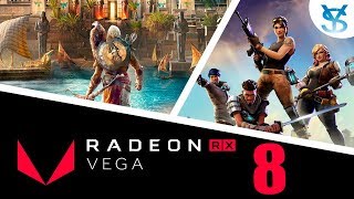 Rendimiento de 10 Juegos modernos en AMD Radeon RX Vega 8 [upl. by Notgnimer857]