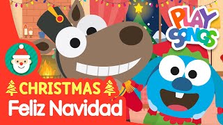 Feliz Navidad🎄  Christmas Songs for Kids  Nursery Rhymes Songs  Playsongs [upl. by Attebasile]