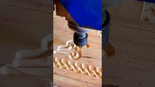 HighSpeed CNC wood carving art Design in 2024 ✅ shorts [upl. by Econah]