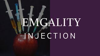 How to Inject Emgality and STOP Migraines  REAL Injection [upl. by Yentihw263]