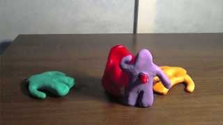 CLAY FIGHT 24fps clay animation [upl. by Edmonda810]