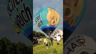 Preview of the 2024 30th Kevelaerer HeißluftBallonFestival shorts balloonfestival [upl. by Gervais]