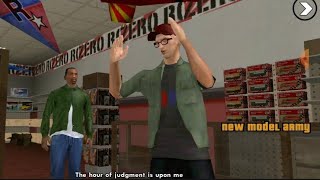 Grand Theft Auto San Andreas  new model army миссия 45 прохождение [upl. by Idnew]