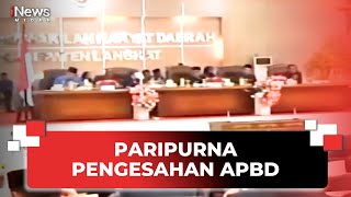 Paripurna Pengesahan APBD [upl. by Enilhtak]