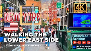 🇺🇸 Walking New York City  Lower East Side amp SoHo Walking Tour 4K HDR60fps [upl. by Sholley]