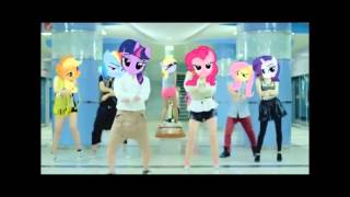 Everypony Gangnam Style FUCKTASTIC PARODY [upl. by Nnywg]