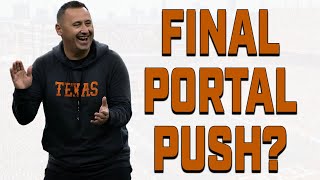 Transfer Portal Deadline is Tuesday Will Longhorns Make One Final Push [upl. by Culver]