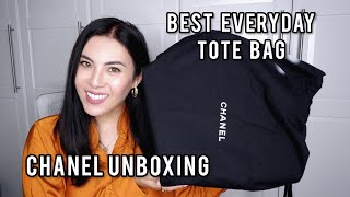 Chanel Unboxing Best Everyday Tote Bag [upl. by Nivlam491]