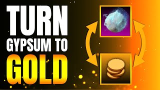 How To Turn Your Gypsum Orbs Into Gold New World [upl. by Fulbright]