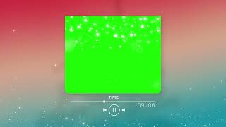 Christmas Music Player Green Screen Video Effect Nocopyright [upl. by Attalie]