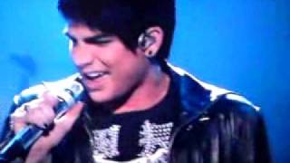 Adam Lambert  Cryin live [upl. by Yliram152]