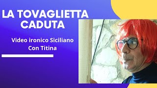 la tovaglietta caduta video ironico con titina [upl. by Hannasus796]