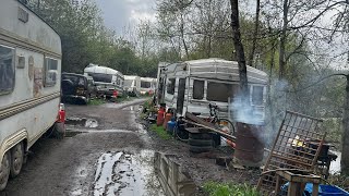 NEW AGE TRAVELLER SITE SHEFFIELD [upl. by Sivrad]