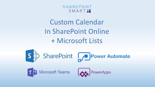 Custom Calendar in SharePoint Online Microsoft Lists Modern List View [upl. by Heman]