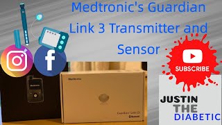 Medtronics Guardian Link 3 Transmitter and Sensor [upl. by Kurman287]