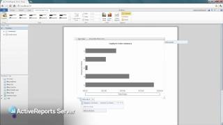 How to Create ChartBased Ad Hoc Reports with ActiveReports Server from GrapeCity [upl. by Tade]