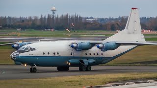 Cavok AN12 URCBG departs BHX for Algeria [upl. by Norat]