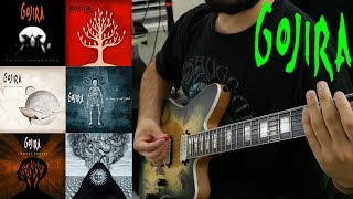 Gojira Guitar Riff Evolution Terra Incognita to Magma Guitar Riff Compilation [upl. by Dream]