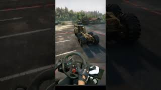 Driving a Beast in SnowRunner Logitech G29 in Action 🚜 [upl. by Jerrol]