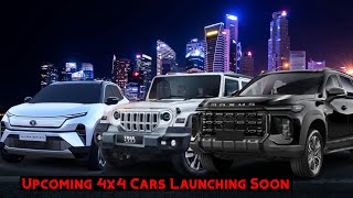 Upcoming 4x4 Cars Launching Soon In India 🇮🇳  MG Gloster FL Harrier EV amp More [upl. by Patton]