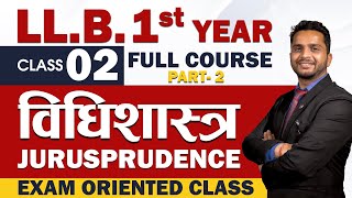 LLB First year  JURISPRUDENCE  विधिशास्त्र  Exam Oriented Classes  Lex Nepal [upl. by Amlet]