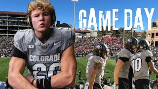 Day in the Life of Colorado Safety Ben Finneseth  Game Day Edition vs Utah [upl. by Cacka]