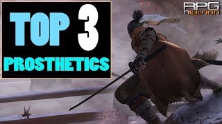 SEKIRO  Top 3 Prosthetic Tools [upl. by Radley]