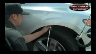 Toyota fender dent repair [upl. by Winwaloe589]