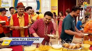 FULL EPISODE 4148  Hathi Bhai ne Di Gokuldhamvasio ko Party Taarak Mehta Ka Ooltah Chashmah [upl. by Ayanahs398]