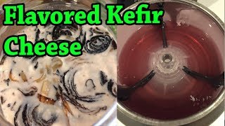 Flavored Kefir Cheese  Sweet amp Savory Cultured Cream Cheese [upl. by Raama894]