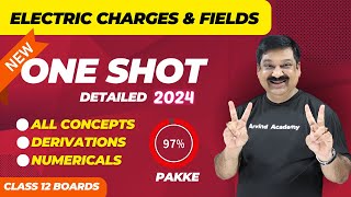 Electric Charges and field OneShot 💥NCERT Class 12 Physics Chap 1 One shot Subscribe ArvindAcademy [upl. by Raimondo]