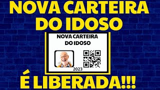 E SAIU A NOVA CARTEIRA DO IDOSO 2023  VEJA COMO TIRAR A SUA I BENEFÃCIOS E COMO USAR I ONDE EMITIR [upl. by Aekahs]