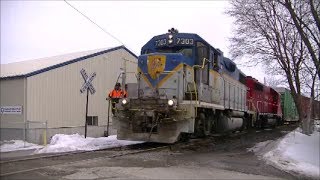 Operations on the DampH Glens Falls Branch [upl. by Ielirol]