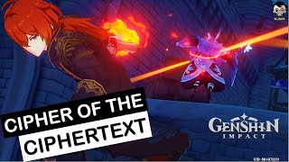 Easy Guide Cipher of the Ciphertext  Darknight Heros Crisis  Genshin Impact [upl. by Enaud727]