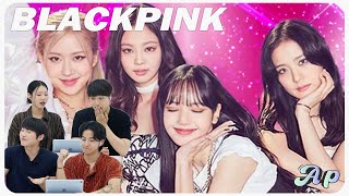 Korean Singers Reaction to BLACKPINK ｜asopo [upl. by Quenna740]